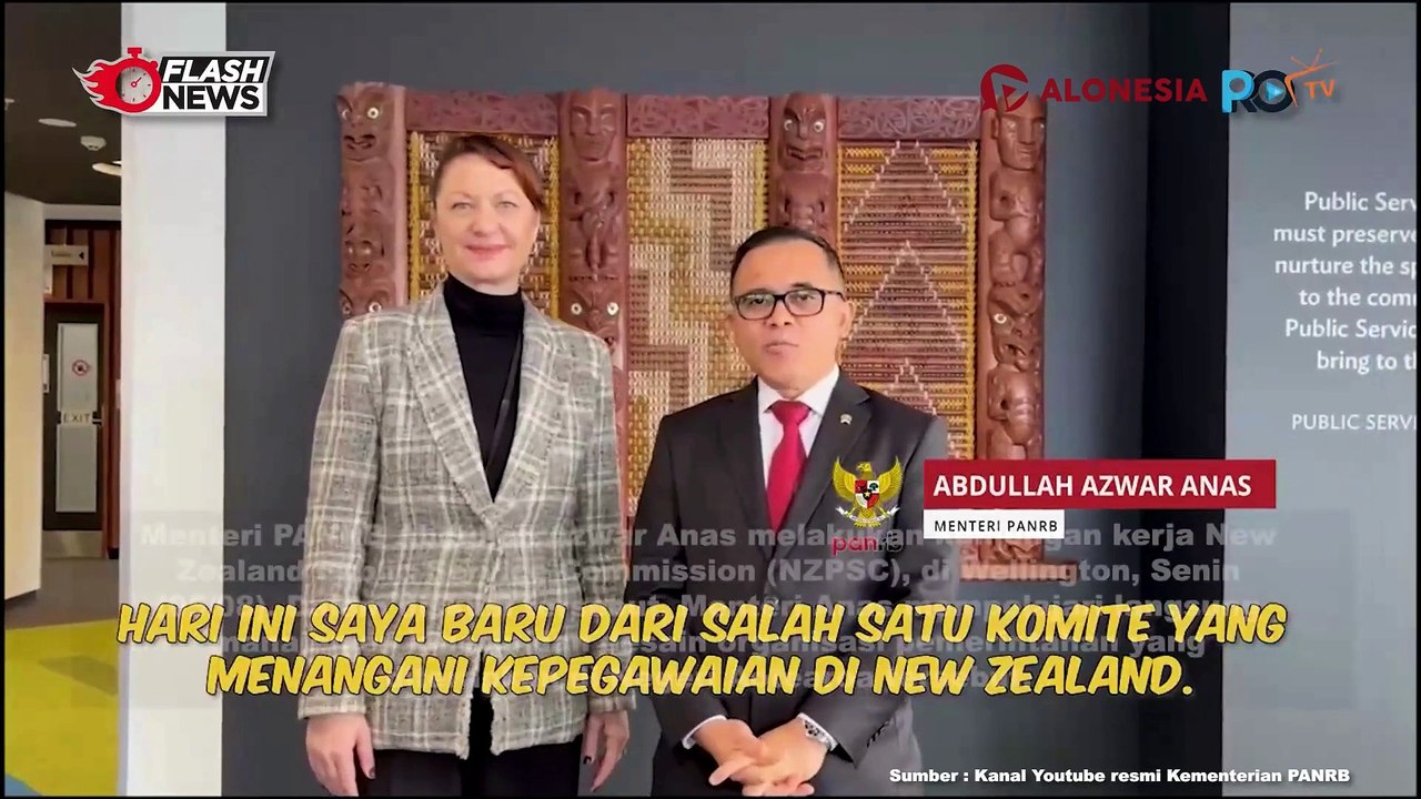 Menteri PANRB Kunker ke NZPSC New Zealand Public Service Commission di Wellington