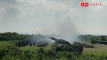陸軍10軍團「重砲保養射擊」 首日由M109A2自走砲轟出36發