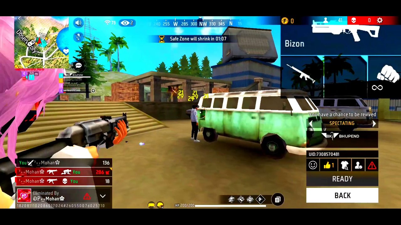 Free fire max rank gameplay highlights ep2