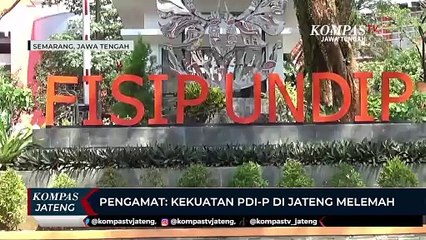 Pengamat: Kekuatan PDI-P  di Jateng Melemah