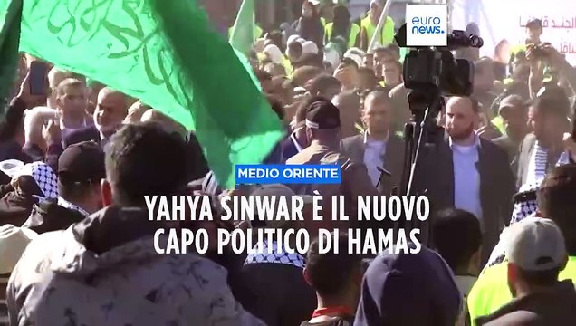 Hamas sceglie il nuovo capo politico dopo l'uccisione di Haniyeh: è Yahya Sinwar
