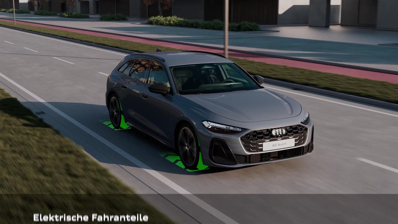 Audi A5 Avant – 2.0 TDI mit MHEV plus Technologie – Animation