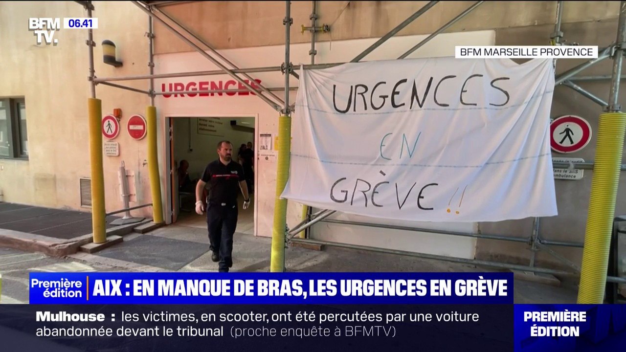 Urgences en grève à Aix-en-Provence: les soignants dénoncent un manque de personnel et des conditions de travail dégradées