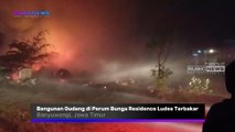 Bangunan Gudang di Perum Bunga Residence Banyuwangi Ludes Terbakar, Ini Penyebab dan Total Kerugian Materilnya