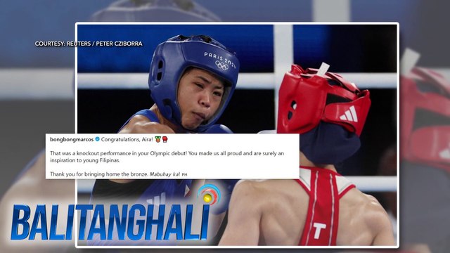 PHL boxer Aira Villegas, nakuha ang bronze medal sa women's 50kg division | Balitanghali