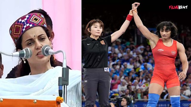 Kangan Ranaut ने Vinesh Phogat के जीत पर मारा ताना, याद दिलाया Protest के दिन, लिखा Modi तेरा कब्र..
