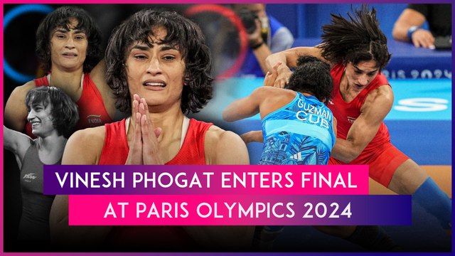 Vinesh Phogat Enters 50 Kg Freestyle Wrestling Final At Paris Olympics; Rahul Gandhi Extends Wishes