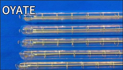 Single end connect quartz infrared lamps IR halogen heat lamps