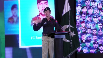 Very Emotional Speech - Mahmood Zaman Son Of Martyed Head Constable Mir Zaman