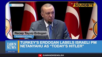 Turkeys Erdogan Labels Israeli PM Netanyahu As Todays Hitler  Ali BaBa News