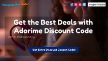 Adorime Coupon, Promo & Discount Code - Coupon Hot Sale (1)