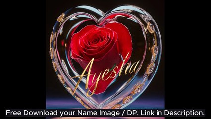 Ayesha Name Image / Wallpaper / Status I Free Download