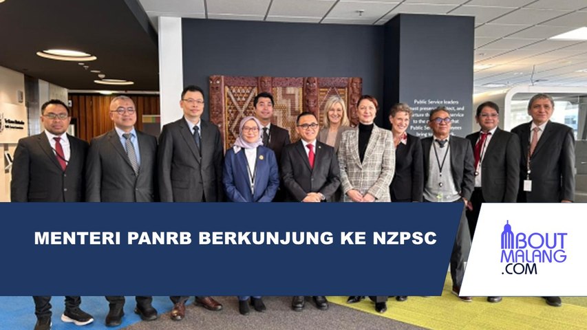 MENTERI PANRB MELAKUKAN KUNJUNGAN KERJA KE NZPSC NEW ZEALAND PUBLIC SERVICE COMMISSION DI WELLINGTON