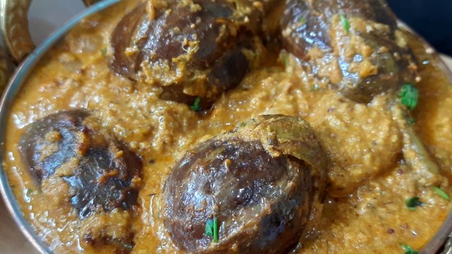 Traditional South Special Brinjal Gravy | Badanekkayi Yennegayi Recipe | Indian Baingan Curry