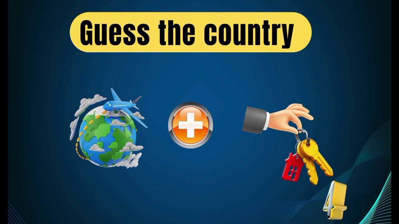 Guess the country by emoji | riddles challenge | New emoji challenge 2024