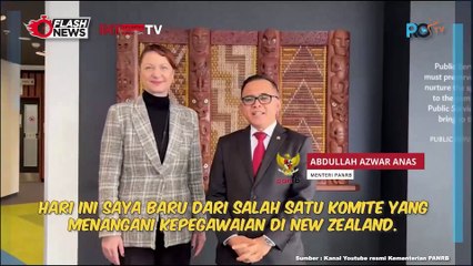 Menteri PANRB Kunker Ke NZPSC New Zealand Public Service Commission di Wellington