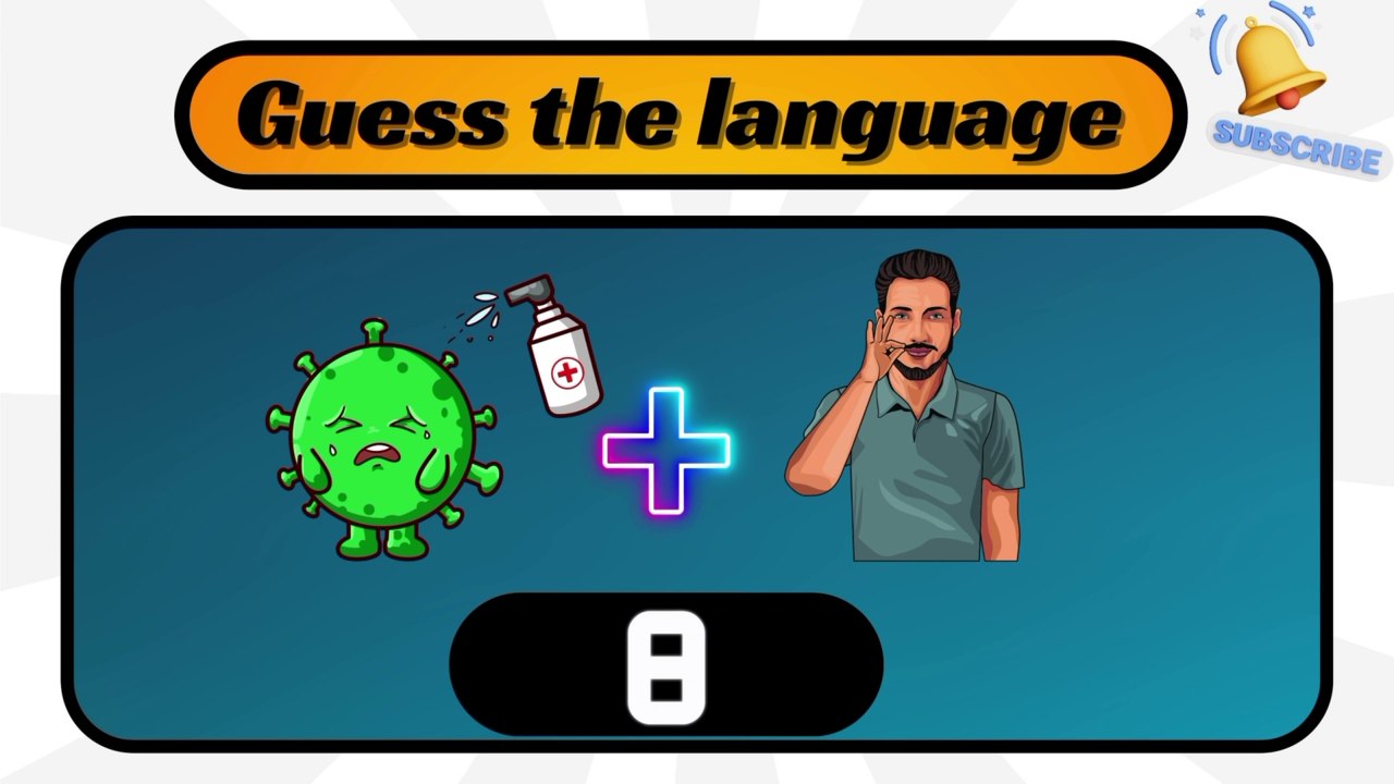 Guess the language by emoji | riddles challenge | new emoji challange 2024