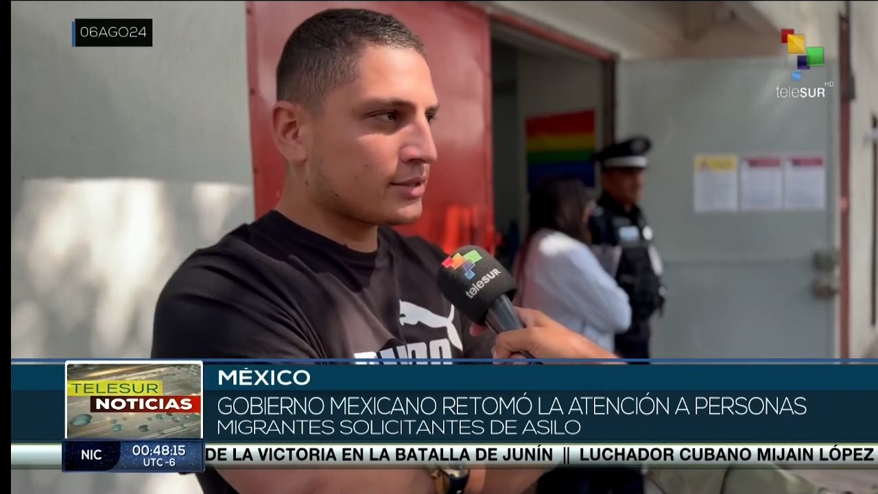 México retomó la atención a personas migrantes solicitantes de asilo