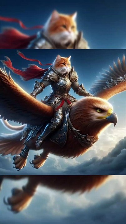 Cat Flying