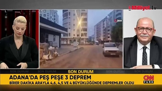 Adana’da peş peşe 3 deprem! Prof. Dr. Şükrü Ersoy'dan korkutan uyarı