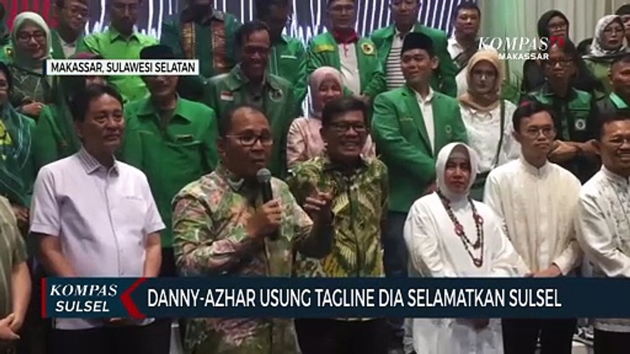 Danny-Azhar Usung Tagline Dia Selamatkan Sulsel