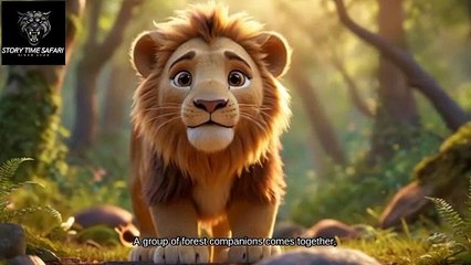 "The Forest Friends' Adventure: Uncovering the Magic of the Hidden Glade "