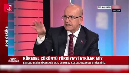 Mehmet Şimşek  gelecek yatırımlardan bahsederken "Siri" devreye girdi