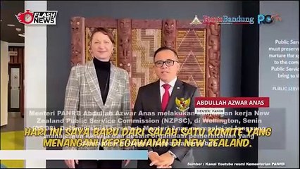 Menteri Panrb Kunker Ke NZPSC New Zealand Public Service Commission Di Wellington