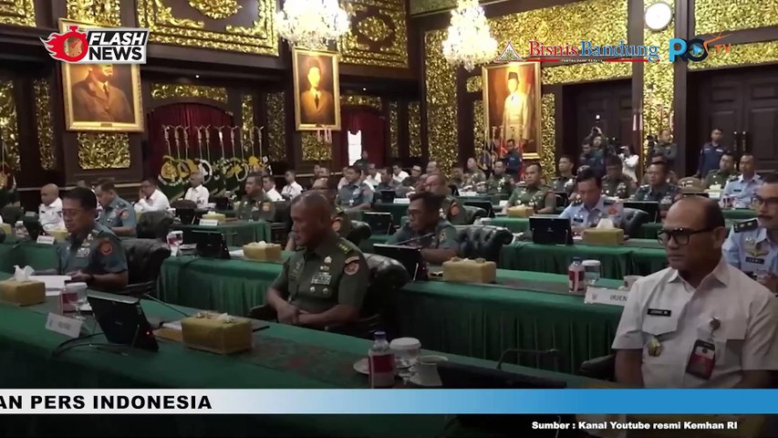 Penyerahan Laporan Hasil Pemeriksaan Bpk Ri Atas Laporan Keuangan Kemhan Tahun 2023