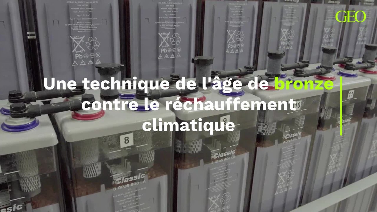 Mieux que les batteries ? Cette technologie de l'âge de bronze pourrait aider à lutter contre le réchauffement climatique