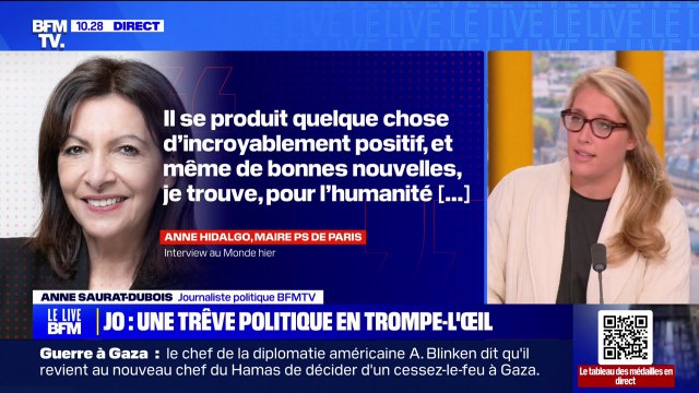 JO 2024: une trêve politique en trompe-l'œil