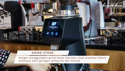 GRINDER DENGAN DIGITAL SETTING PENGATUR TINGKAT KEHALUSAN - FERRATTI FERRO FGM-9085