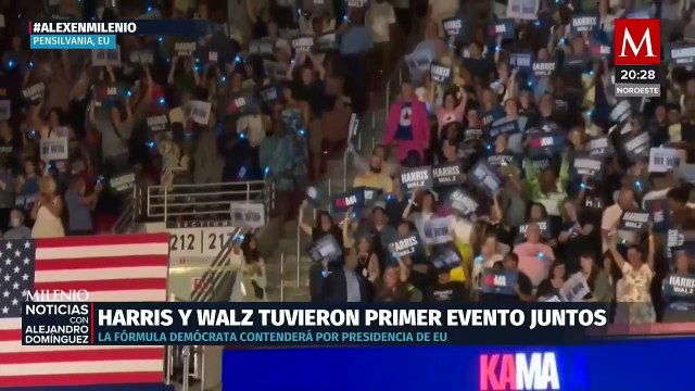 Kamala Harris anunció a Tim Walz como su compañero de fórmula en la carrera presidencial
