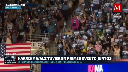 Kamala Harris anunció a Tim Walz como su compañero de fórmula en la carrera presidencial