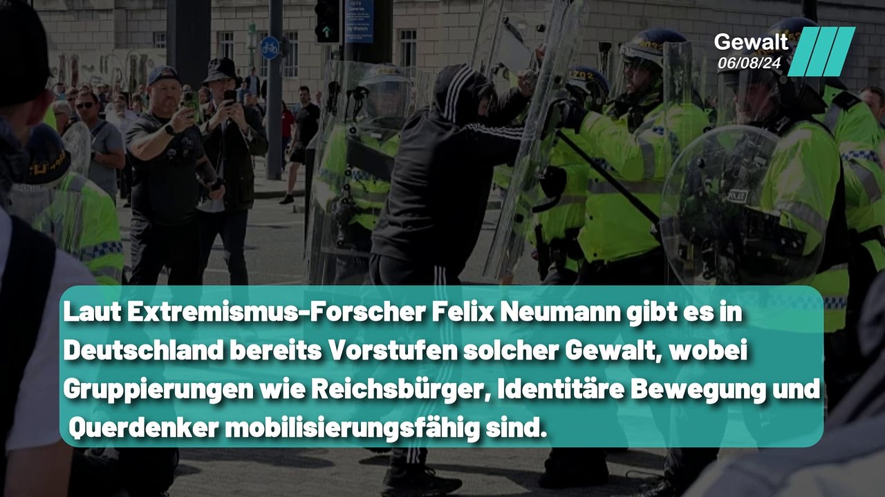 Deutschland auf Gewalt vorbereiten