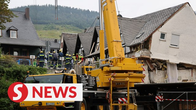 Hotel collapses near Germany's Moselle river, killing at least one