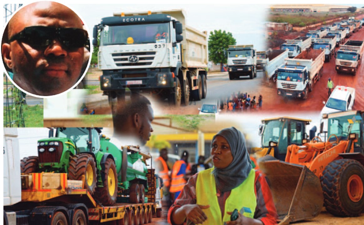 29 camions benne, groupes électrogènes, pompes, tracteurs...: Abdoulaye Sylla sort les gros moyens en prélude du Magal