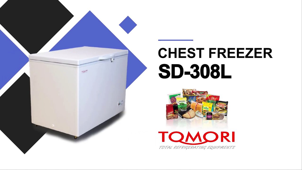 FREEZER MAKANAN EKONOMIS DENGAN KUALITAS TINGGI - CHEST FREEZER TOMORI SD308L