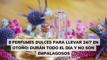 8 perfumes dulces para llevar 24/7 en otoño: Duran todo el día y no son empalagosos