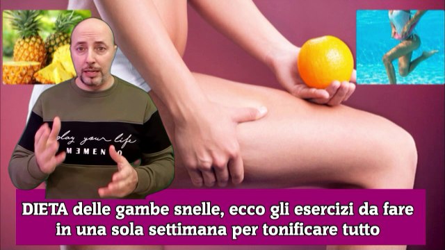 DIETA delle gambe snelle, ecco gli esercizi da fare in una sola settimana per tonificare tutto