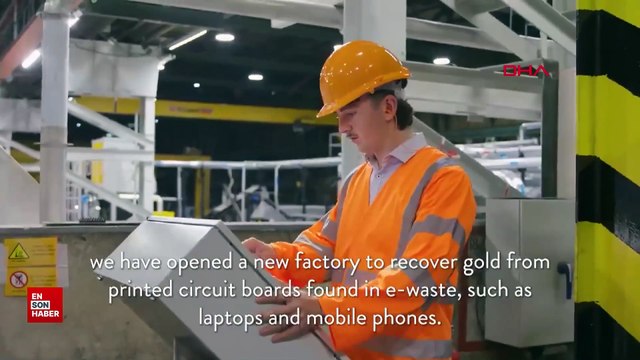 İngiltere Kraliyet Darphanesi elektronik atıkları altına dönüştürecek