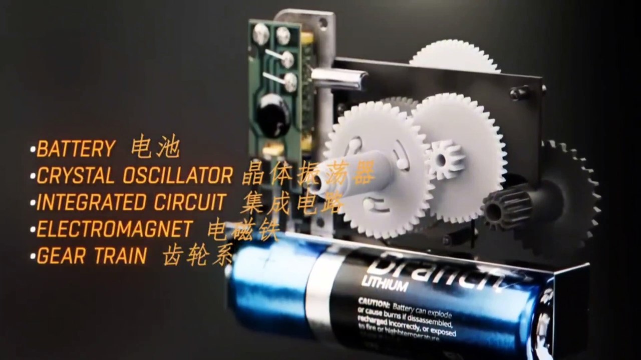 Analog Clock Working Explained with 3D Animation