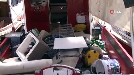 İzmir'de teknedeki buzdolabından kadın cesedi çıktı