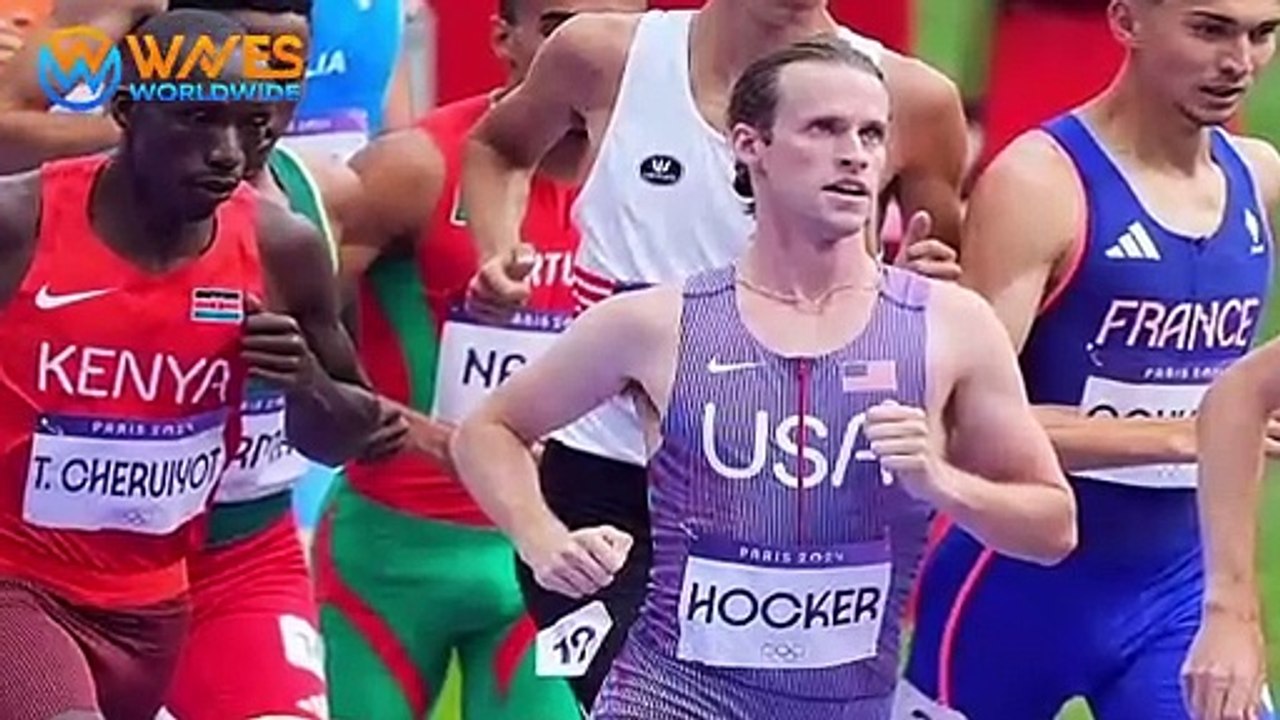 Epic Finale： Cole Hocker Stuns in Men’s 1500m, with Record-Breaking Run ｜｜ Olympics 2024    ||  Latest Update