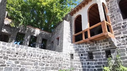 Diyarbakır’ın tescilli evlerinde restorasyon devam ediyor