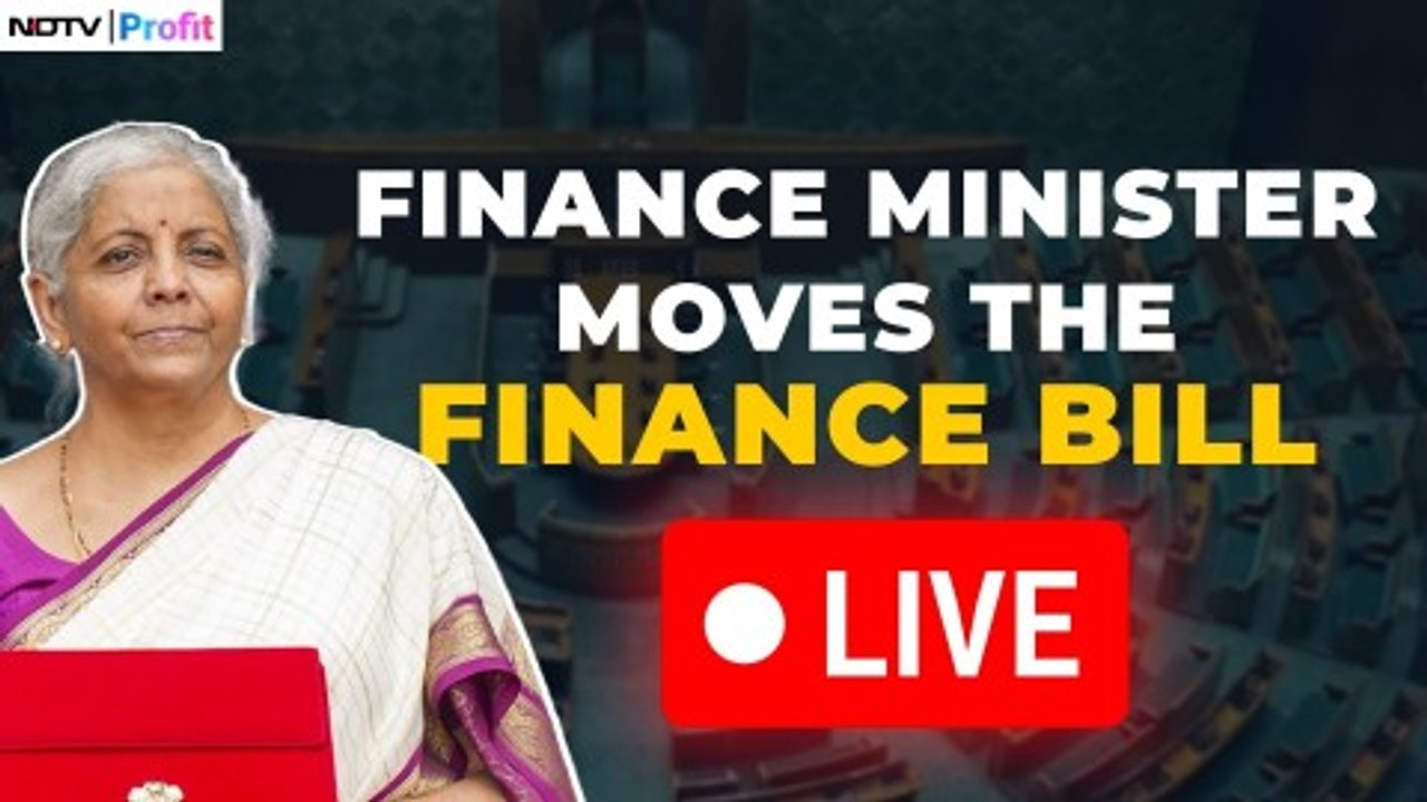 Finance Minister Moves The Finance Bill In Parliament | NDTV Profit