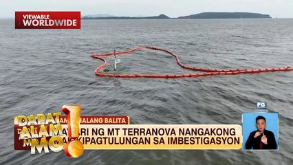 Bataan, isinailalim sa state of calamity dahil sa epekto ng oil spill | Dapat Alam Mo!