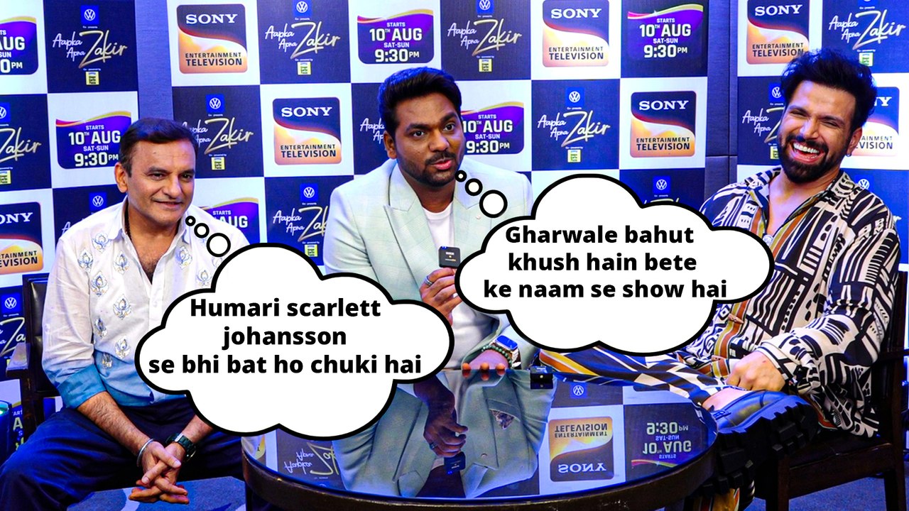 Zakir Khan, Ritvik Dhanjani, and Paresh Ganatra's Fun Quick Chat About 'Aapka Apna Zakir' Show