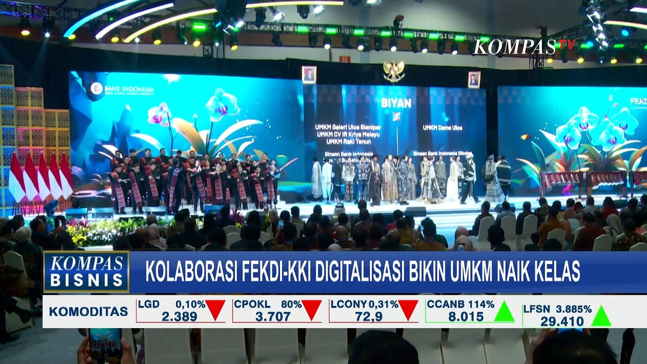 Festival Ekonomi Keuangan Digital dan Karya Kreatif Indonesia Wujudkan UMKM Binaan BI Naik Kelas!