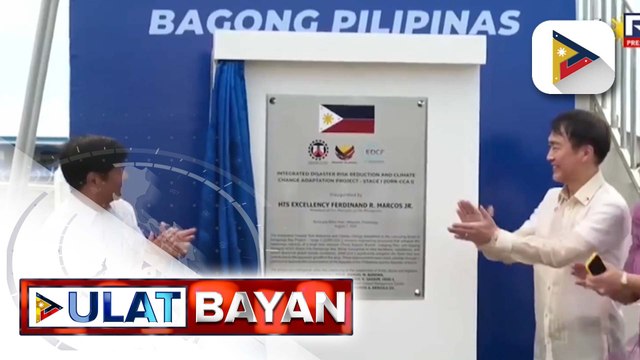 Flood Mitigation Project sa Pampanga, pinasinayaan ni PBBM